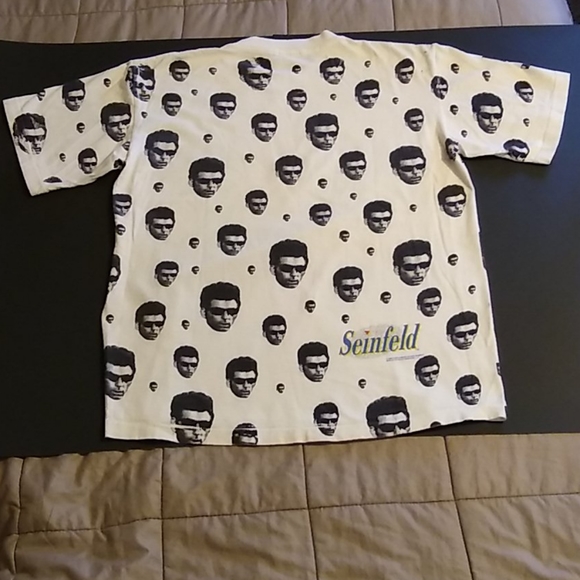 Seinfeld Kramer Heads All Over Print Shirt - Picture 5 of 6